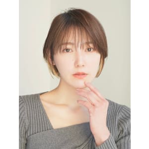 ショート・ボブ/丸顔/前髪あり/絶壁解消/40代/50代/ - INCEPTION  GINZA 銀座【インセプション】掲載中