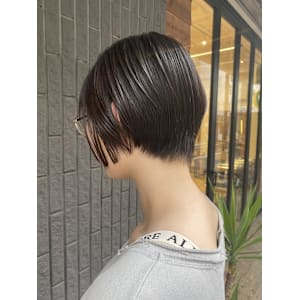 ショート　グラデーションボブ