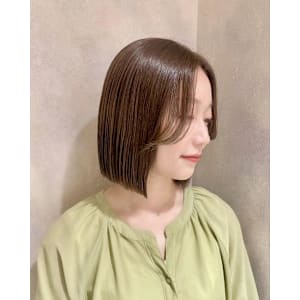 ボブ×大人ボブ×ショートボブ×オリーブカラー×横浜×20代 - FACE。石川町【フェイスイシカワチョウ】掲載中