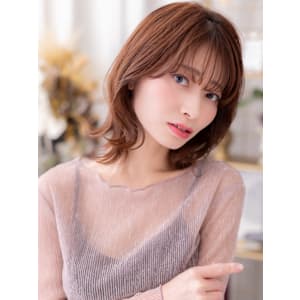 大人可愛いチェリーレッド外ハネくびれヘア　ボルドーカラー - COVER HAIR bliss【カバーヘア ブリス】北浦和/北浦和西口店【カバー ヘア ブリス キタウラワ キタウラワニシグチテン】掲載中