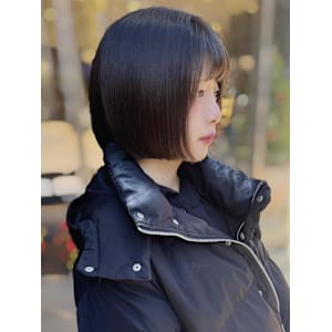 コンパクトボブ/ぱつっとボブ/顎ラインボブ/ぱっつん前髪 - Swd〜スウド〜【スウド】掲載中