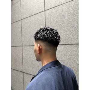 フェードオールバックパーマ - ヘアーモードキクチ 銀座店【ヘアーモードキクチ】掲載中
