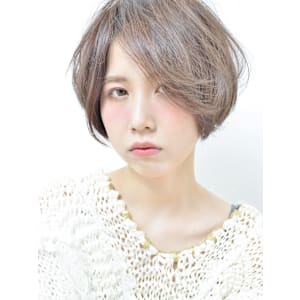 透明感グレージュ×エッジショート - EnBlesS【エンブレス】掲載中