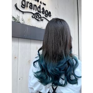 グラデーションカラー - 髪質改善&hair  grandage 北千住【カミシツカイゼンアンドヘア グランアージュキタセンジュ】掲載中