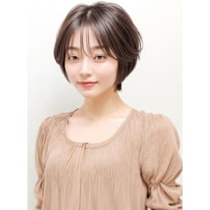 大人可愛い透けバング艶髪ウルフショートp1　シャドールーツ - COVER HAIR bliss 【カバー ヘア ブリス】川口/ららテラス川口東口駅前店【カバー ヘア ブリス カワグチララテラスカワグチヒガシグチエキマエテン】掲載中