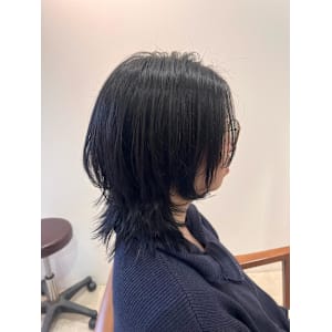 ミディアムウルフ - 半個室型美容室 Sourire 今宿店【ハンコシツガタビヨウシツ スーリール イマジュクテン】掲載中