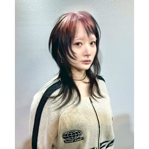 ルーツカラー　デザインカラー　ケアブリーチカラー　姫レイヤー - Null 原宿店 デザインカラー/ダブルカラー【ヌルハラジュクテン デザインカラー ダブルカラー】掲載中