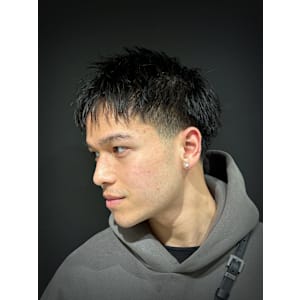 ザクザクショート×テーパーフェード - ヒロ銀座バーバーショップ大阪本店【ヒロギンザ バーバーショップオオサカホンテン】掲載中