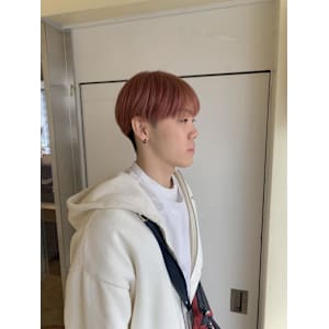 ブリーチ１回ペールピンク