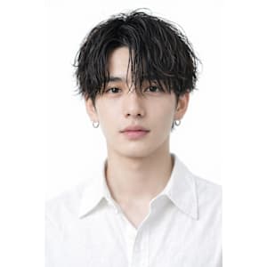 束感黒髪ナチュラル人気流行フェザーパーマ韓国風 - aux. 表参道 【オグジュアリー】【オグジュアリー】掲載中