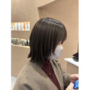 ウルフボブ - 半個室型美容室 Sourire 新宮店【ハンコシツガタビヨウシツ スーリール シングウテン】掲載中