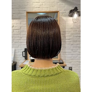 【ARCH mew 有浦】オレンジ×ショートボブ - ARCH mew【アーチ　ミュウ】掲載中