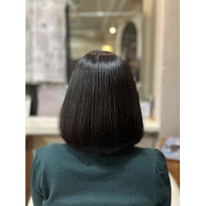 艶ボブ【美髪整形】異次元の最新髪質改善☆シルク酸性ストレート - WILL bossa 神保町店【ウィルボッサ】掲載中