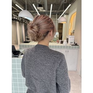 ヘアアレンジ/ヘアセット/お団子/カチモリ/結婚式お呼ばれ - newi 広島【ネウィヒロシマ】掲載中