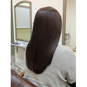 メテオカラー/暗髪/潤艶ストレート - latte atelier【ラテ アトリエ】掲載中