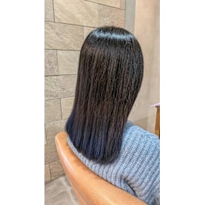 裾カラー×ネイビーブルー☆ - 半個室型美容室 Sourire 姪浜店【ハンコシツガタビヨウシツスーリールメイノハマテン】掲載中