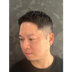 アップバングショート - ヒロ銀座バーバーショップ大阪本店【ヒロギンザ バーバーショップオオサカホンテン】掲載中