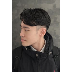 ナチュラルパートスタイル - ヒロ銀座バーバーショップ大阪本店【ヒロギンザ バーバーショップオオサカホンテン】掲載中