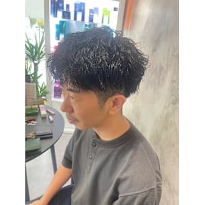 スパイラルパーマ