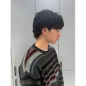 メンズヘア！ルーズなニュアンスパーマ - uchla 池袋 by rcid【ウクラ イケブクロ バイ レシッド】掲載中