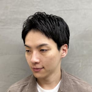 アップバングショート - SARM MAN 人形町〈理容室〉【サームマン ニンギョウチョウ リヨウシツ】掲載中