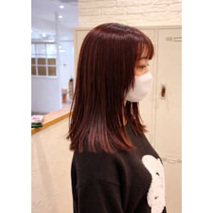 　カット/美髪カラー（白髪ぼかし可）/髪質改善トリートメント