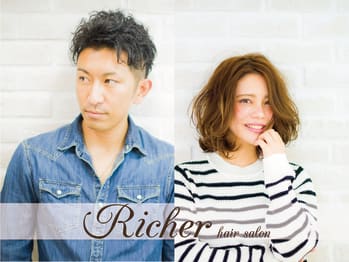 Richer hair salon【リシェル】(東京都渋谷区／美容室)