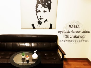 RAMA eyelash×brow salon 立川店(東京都立川市)