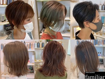 HAIR WORKS familiar(千葉県千葉市中央区)