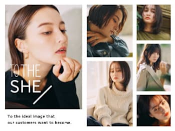 TO THE SHE【トゥーザシー】(大阪府羽曳野市／美容室)