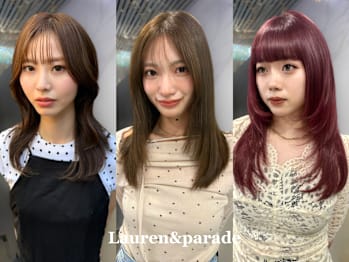 Lauren&parade並木坂店【髪質改善/カラー】【ローレンアンドパレード】(熊本県熊本市／美容室)