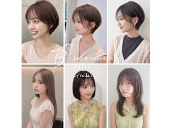 hair＆esthe shaving Bliss by rodan【ヘアー　アンド　エステシェーヴ　ブリス バイ ロダン】(福島県いわき市／美容室)