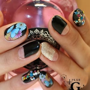 手を抜かない 大人の派手カワ夏ネイル Plusg プラスジー のネイルデザイン ネイル まつげサロンを予約するなら楽天ビューティ