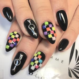 カラフルネイル 楽天市場】【在庫処分セール！】貼るだけジェルネイル ジェルネイル