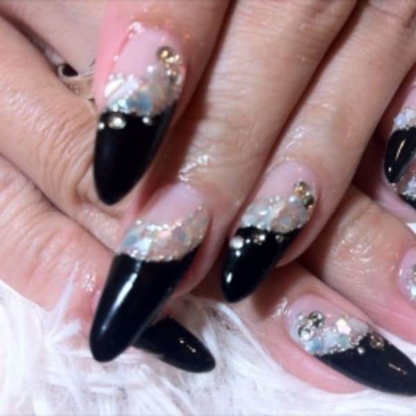 大人キラキラ☆スカルプnail