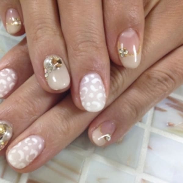 アニマル、フレンチネイル☆