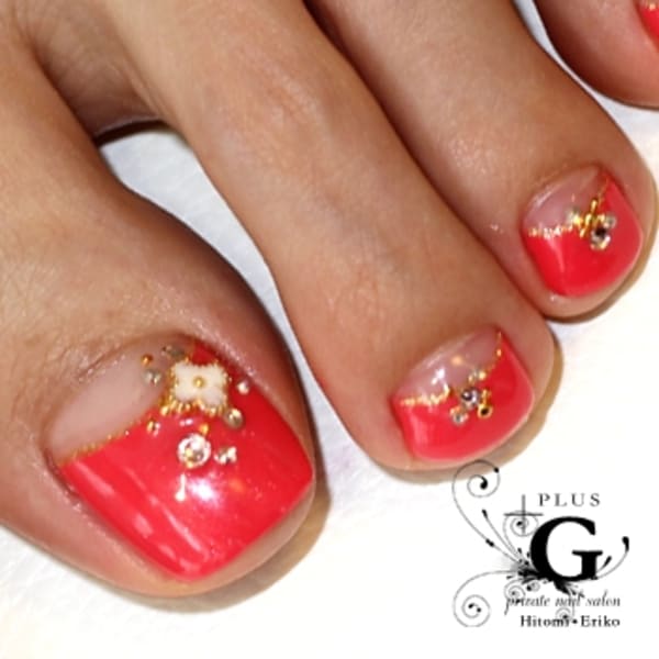 大人かわいい秋色モテフット