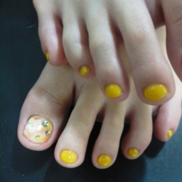 フラワー×マーブル(^^)