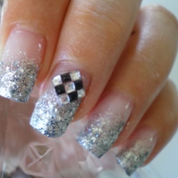 ブラック&クリアストーン