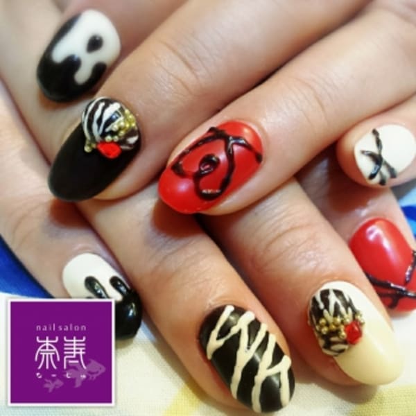 3Dチョコネイル