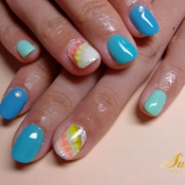 ブルー&ピーコック♪