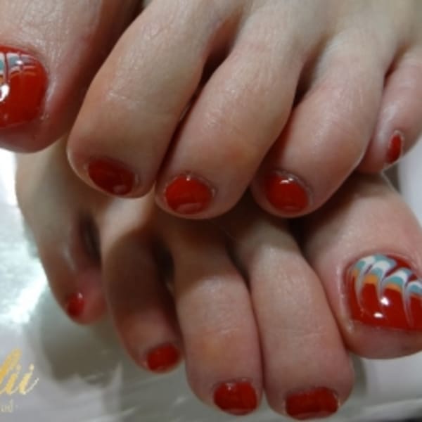 Foot/REDピーコック