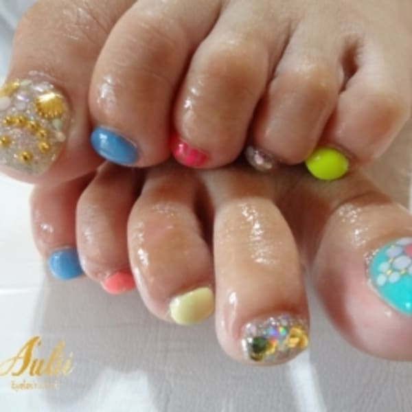 FootNail/サマーカラフル