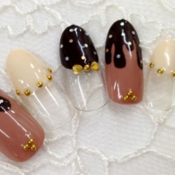 チョコレートネイル