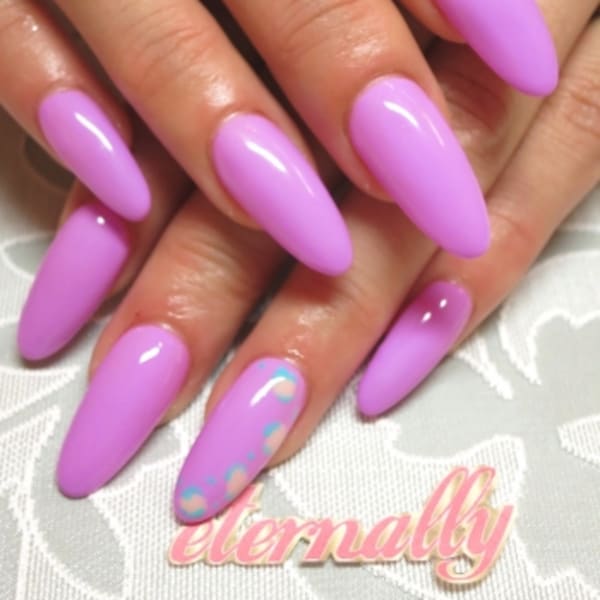 ビビッドパープル☆