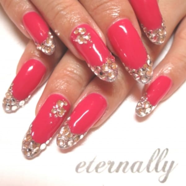 ゴージャス☆ストーンフレンチ☆