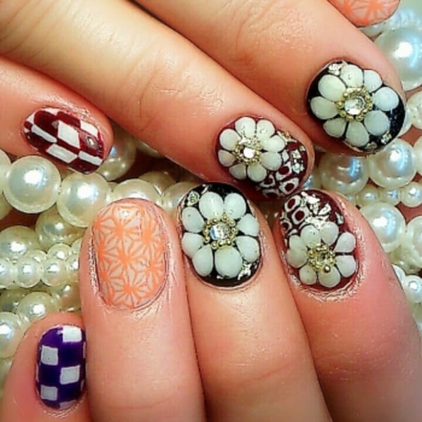 ☆和柄ネイル☆