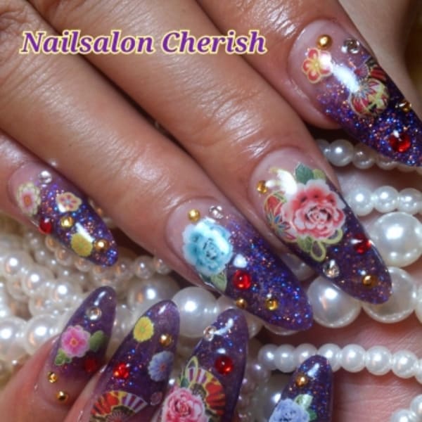 ☆和柄ネイル☆