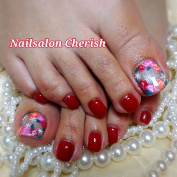 ☆Foot☆エレガントネイル☆