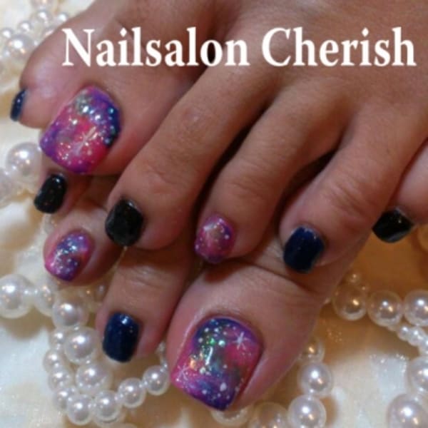 ☆FOOT☆ギャラクシーネイル☆